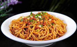 10 Local Specialties Breakfast In China-Wuhan Hot Dry Noodles