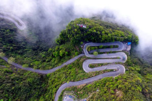 Chinese 10 Most Beautiful Highways-Aizhai Panshan Highway