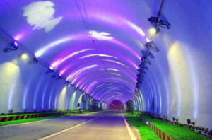 Chinese 10 Most Beautiful Highways-Qinling Zhongnanshan Highway Tunnel